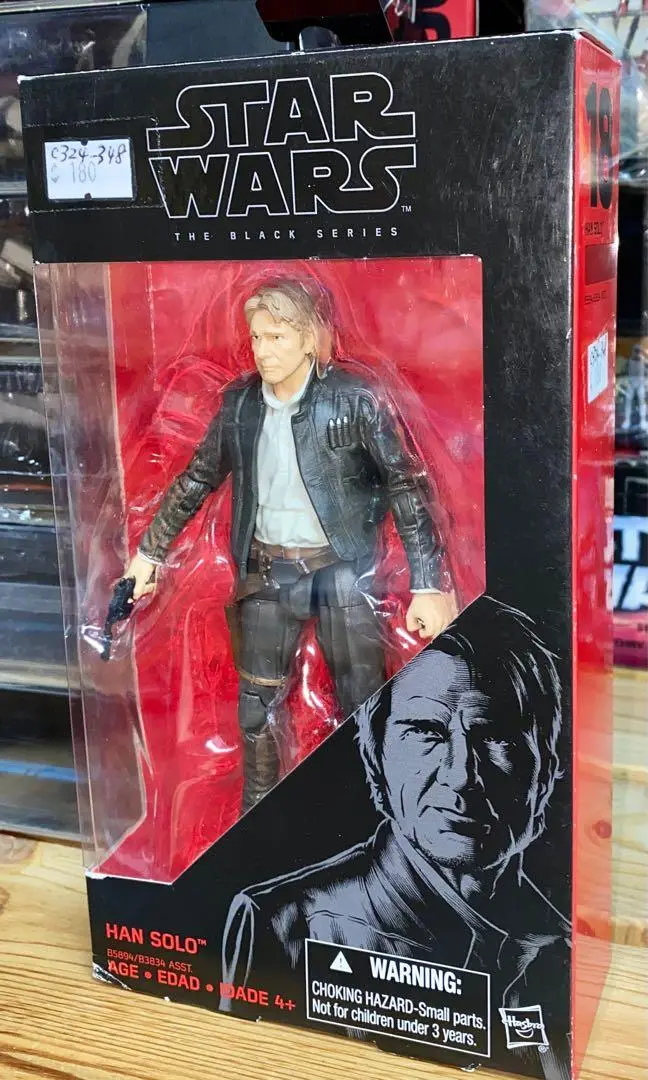 C324-348 Hasbro Star Wars 星球大戰 The Black Series Figure 18 Han Solo 1