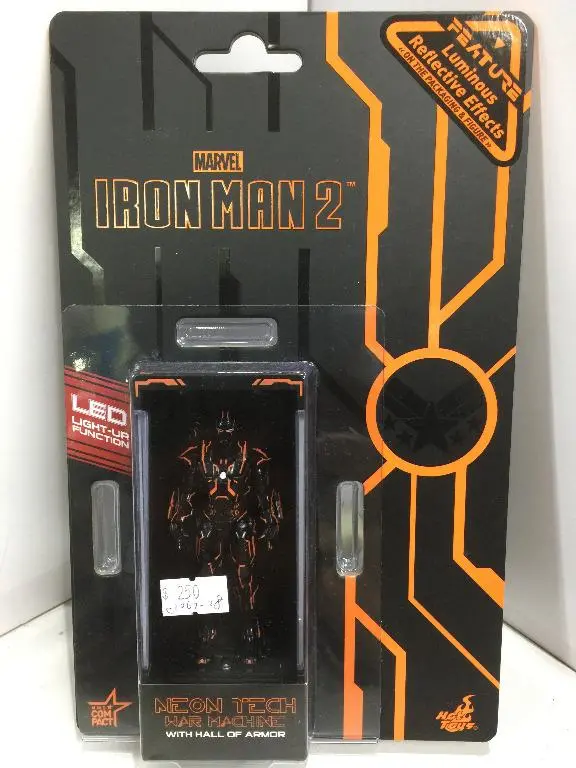 Hot Toys Marvel Iron Man 2 War Machine Neon Tech Hall Of Armour (60292) (C1067-28) 1