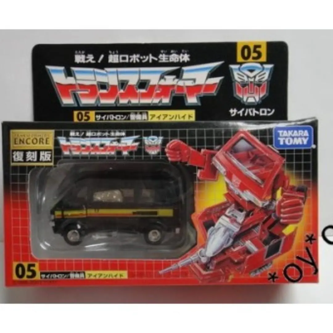 Takara Tomy Transformers Encore 05 Black Ironhide 變形金剛 復刻版 鐵皮 黑版 (Eyt-14-131T) 1