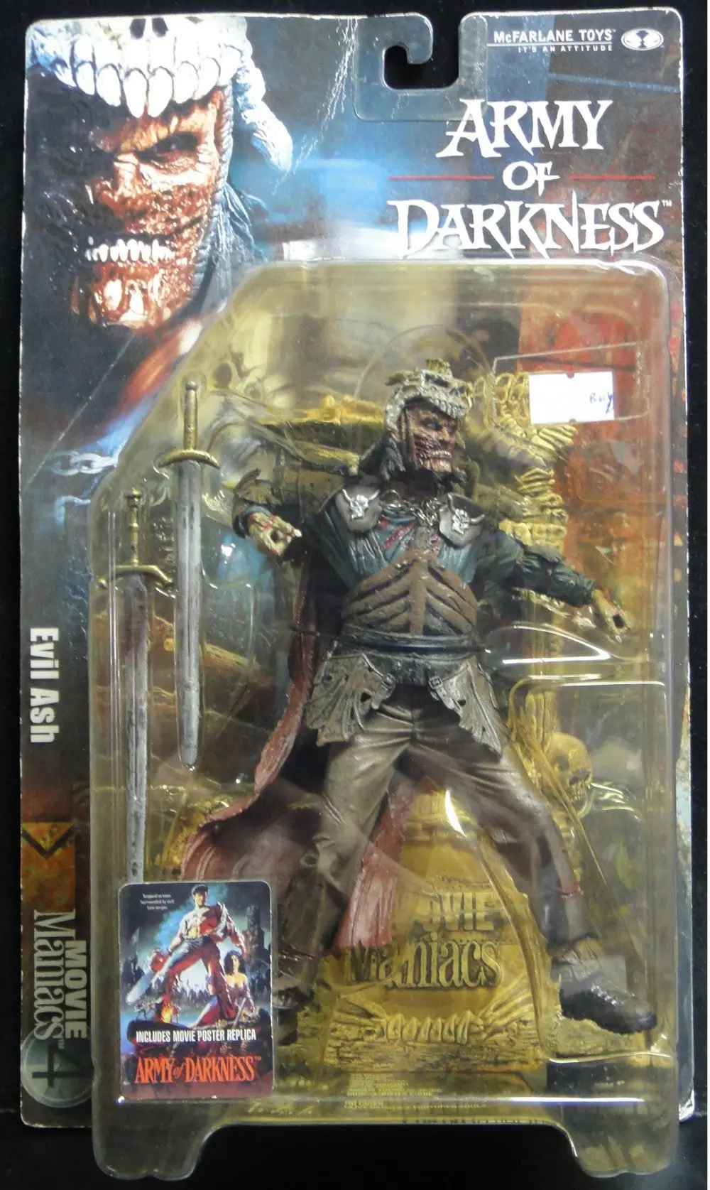 Mcfarlane Toys 59164 魔誡英豪 邪惡艾許 布魯斯坎貝爾 日版 Movie Maniacs 4 Featue Film Army Of Darkness Evil Ash Bruce Campbell (Buy) 1