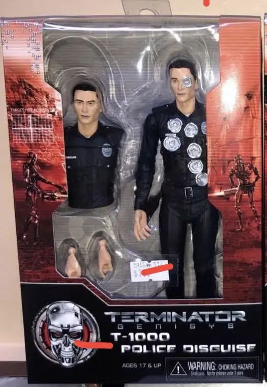 Neca Skydance Terminator Genisy 1000 Police Disguise 6.5-7 寸 Figure C926-321 1