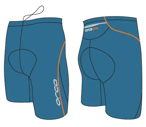 Womens 226 Tri Pant Coral Blue 1