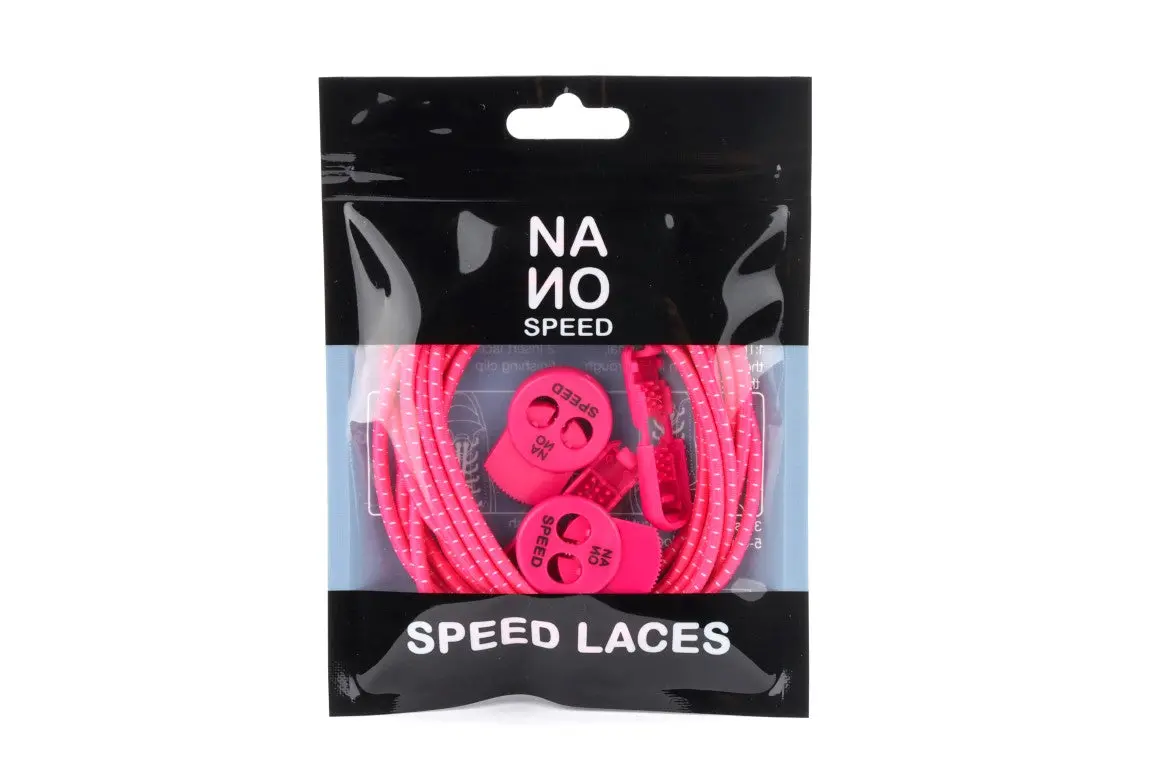 Nano Speed Laces Pink 1