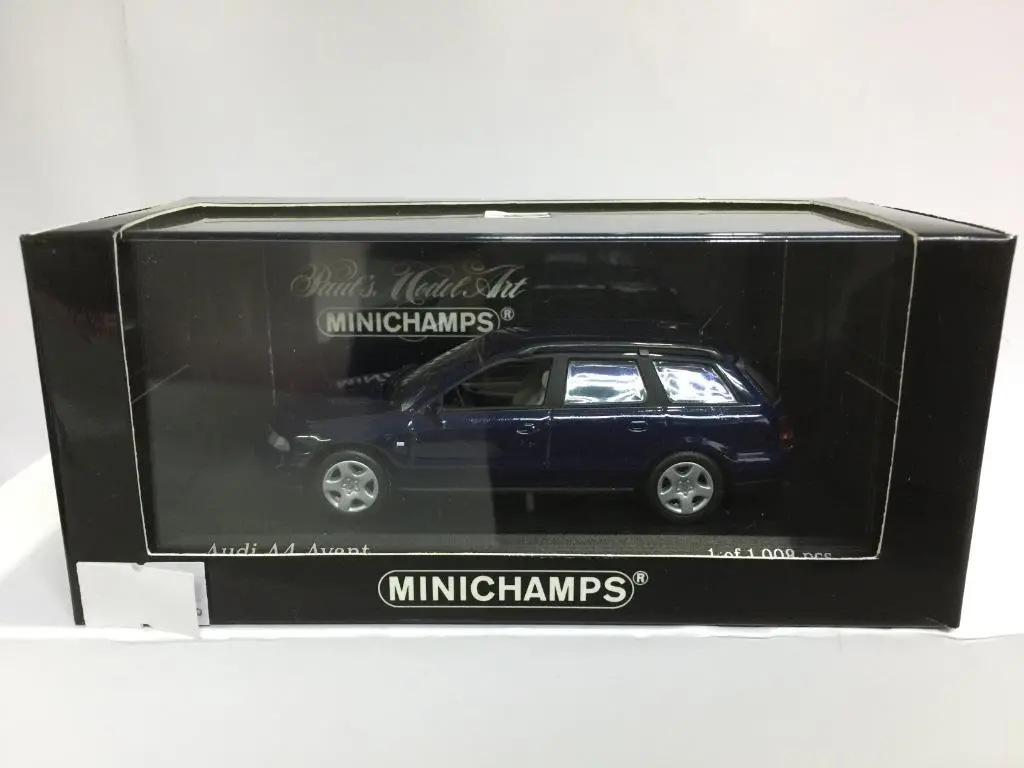 Minichamps 1/43 Audi A4 Avant 1999 Blue Metallic (430 018411) (03363) (Piu50) 1