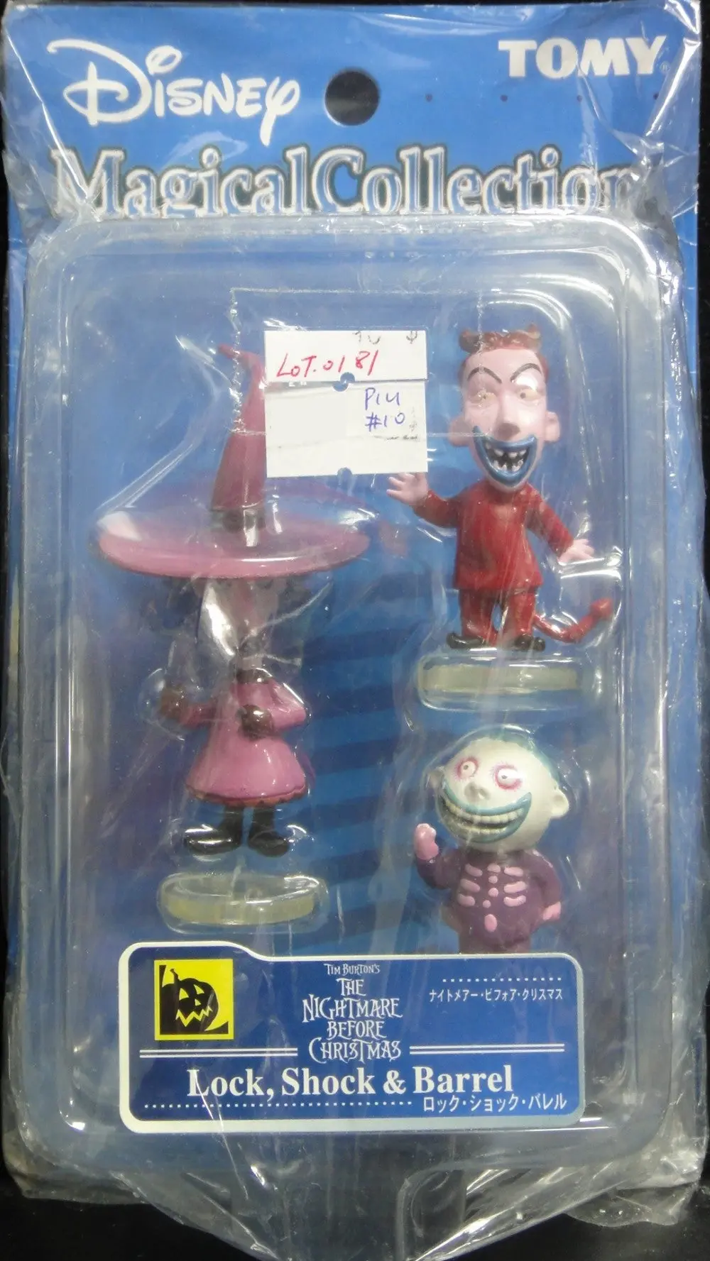 迪士尼 添布頓 怪誕城之夜 三隻小鬼 Tomy Disney Magical Collection 115 Tim Burton's The Nightmare Before Christmas Lock Shock Barrel 70467 (Piu-10) 1