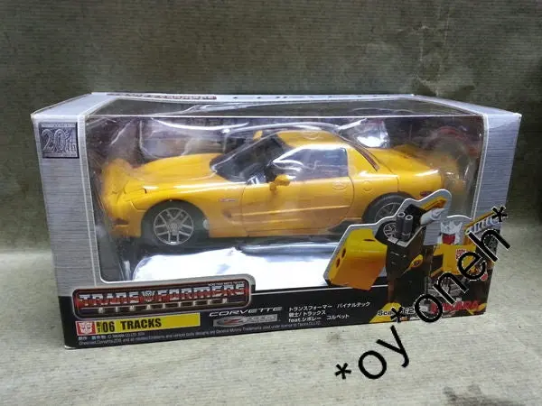 Takara 變形金剛 博派 戰士 Transformers Binaltech Bt-06 Cybertron Warrior Tracks 1/24 Chevrolet Corvette (Buy-12443) 1137720282 1