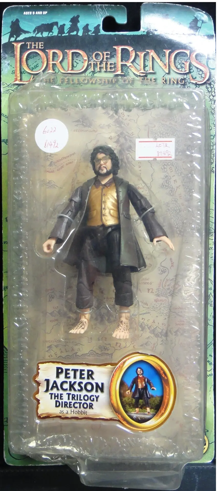 Toy Biz 魔戒首部曲 魔戒現身 彼德積遜 The Lord Of The Rings The Fellowship Of The Ring Peter Jackson The Trilogy Director As A Hobbit (Lotr-81492) B5623091 1