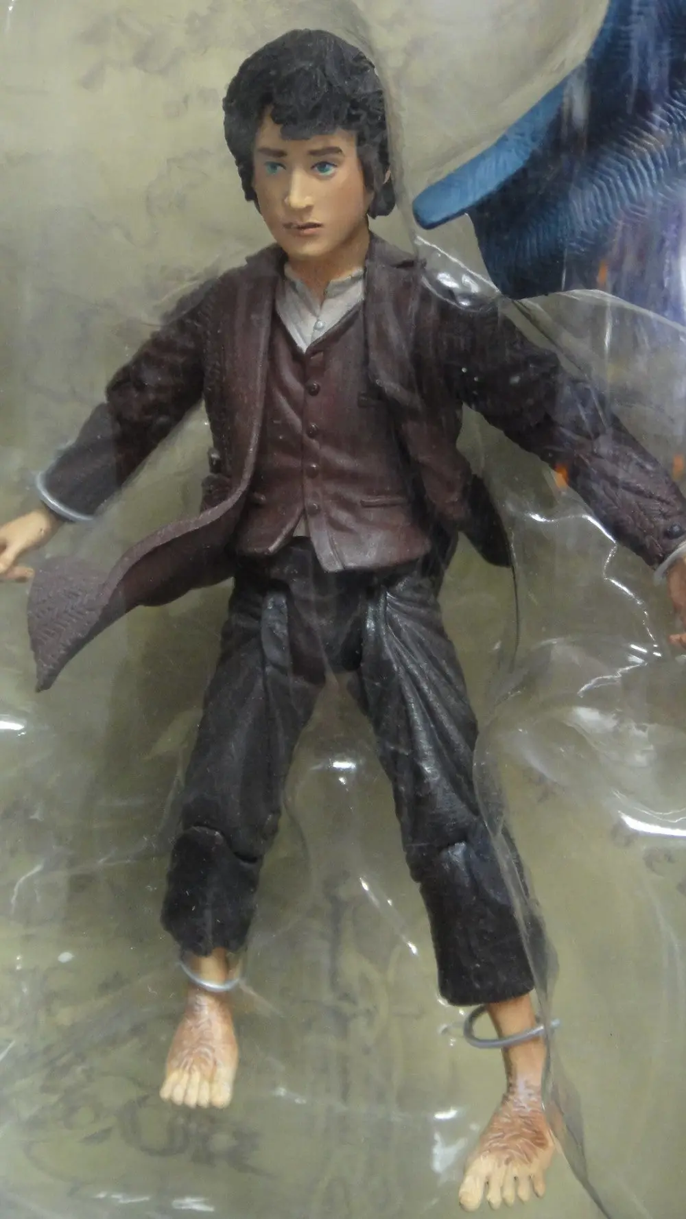 Toy Biz 魔戒首部曲 魔戒現身 佛羅多巴金斯 伊力查活 The Lord Of The Rings The Fellowship Of The Ring Elven Cloaked Frodo With Sting Sword Elijah Wood (Lotr-81167) B641644 2