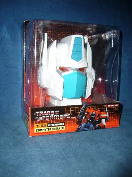 Hasbro 變形金剛 馬格斯 頭像 電腦喇叭 Transformers Tf02 G1 Ultra Magnus Computer Speaker 59002 (Piu-80) B31873654 1