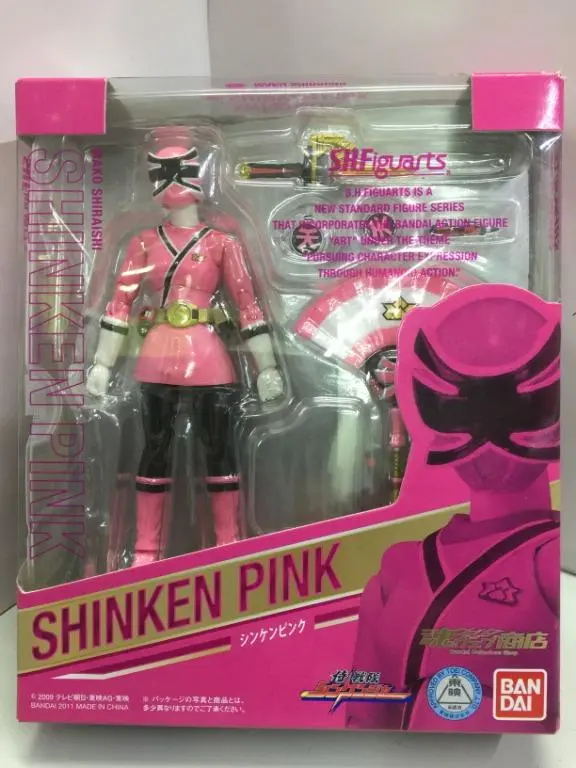 Bandai S.H.Figuarts Shinken Pink 天 Mako Shiraishi (69758) (C1093-617) 1