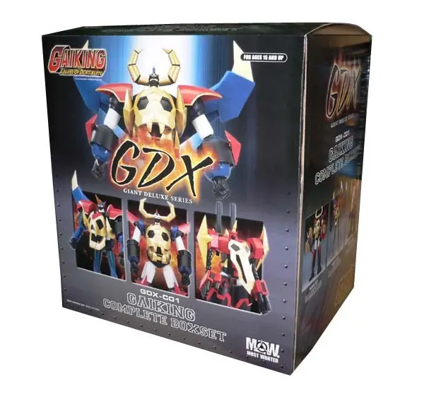 Most Wanted 新宇宙飛龍 凱獸王 雷獸王 萬獸王 完美版 套裝 Gaiking Legend Of Daiku-Maryu Gdx-C01 Gaiking Raiking Balking Complete Boxset 98014 (Piu-450) 1140315940 1