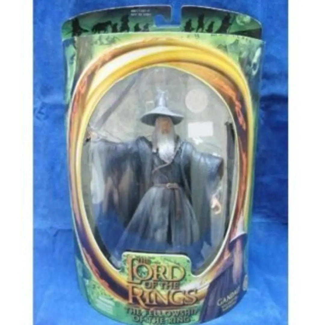 Toy Biz 81022 魔戒首部曲 魔戒現身 灰袍甘道夫 伊恩·麥基倫 The Lord Of The Rings The Fellowship Of The Ring Gandalf The Grey With Light-Up Staff Action Ian Mckellen B5644366 (Lotr) 1