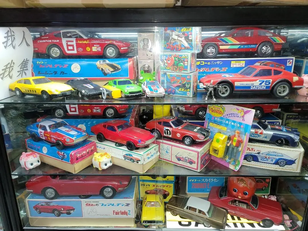日本生產日本製造懷舊絕版日本車款鐵皮車 Tin Toy 1