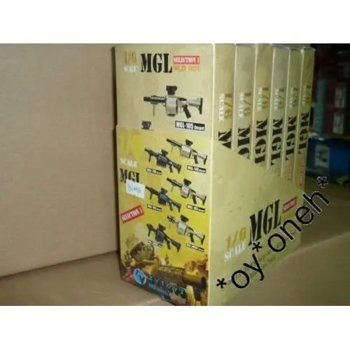 1/6  Zytoys Mgl 140 105 Toy Short Gun Set Selection 1 For Figure  8020 軍人公仔用 現代槍械 武器 一套六枝 黑色沙色 (Piu750sa) 1