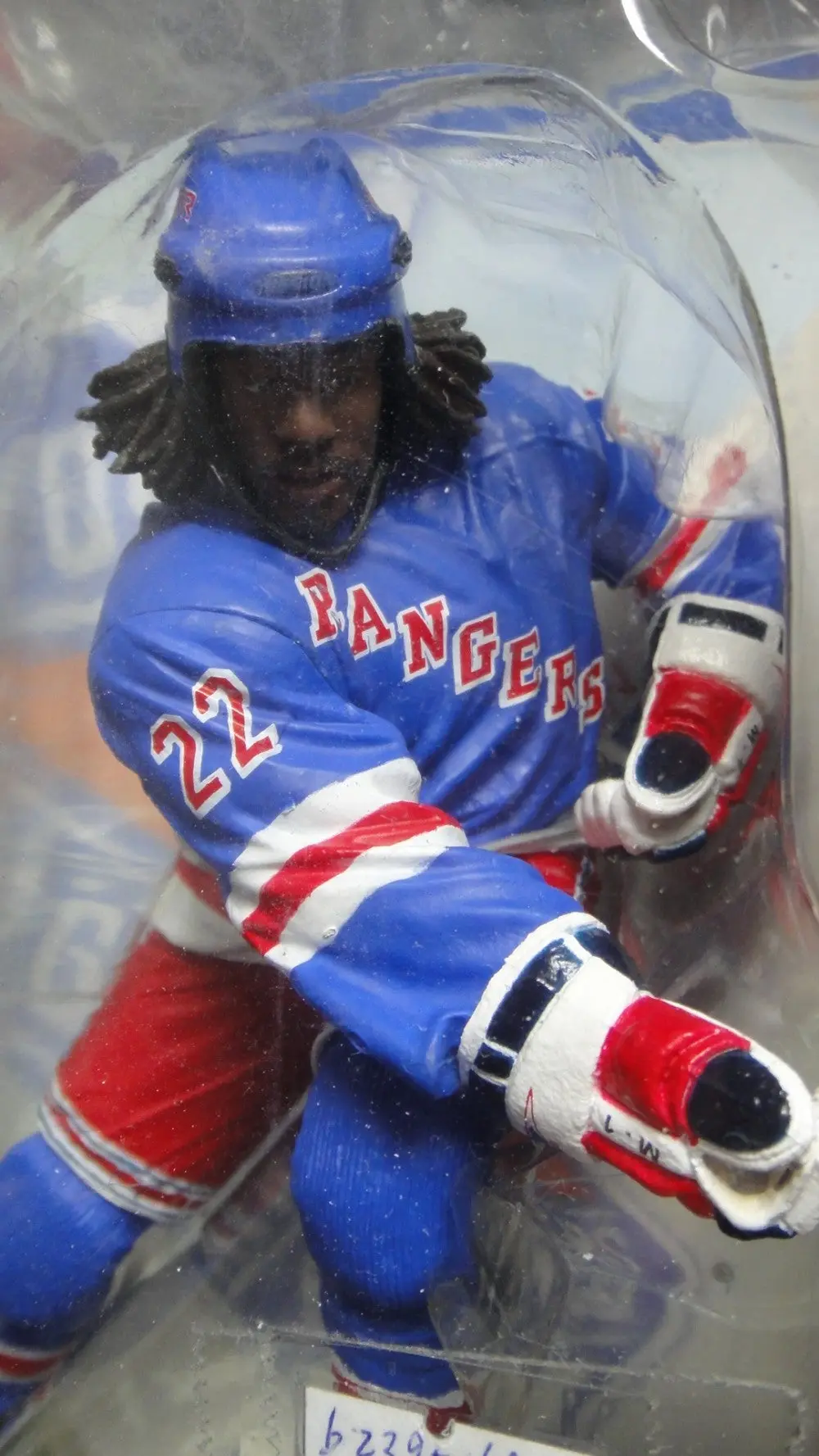 麥法蘭 國家冰球聯盟 東部聯盟 大都會分區 紐約遊騎兵 右翼 Mcfarlane Toys Nhl Nhlpa Mcfarlane's Sportspicks Series 6 National Hockey League Eastern Conference Metropolitan Division New York Rangers Right Wing 22 Anson Carter 70179 (Pa-0) B23951695 2
