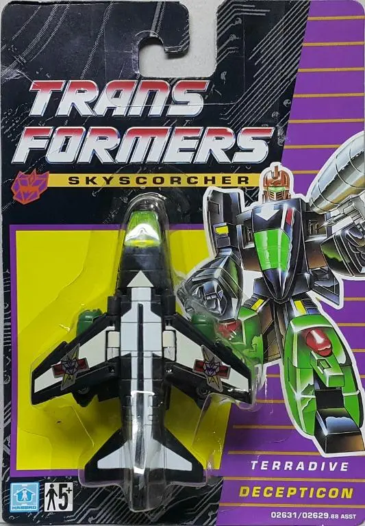 Hasbro 01122 變形金剛 Transformers G2 Decepticon Skyscorcher Terradive (Toy-379A-11) 存 1