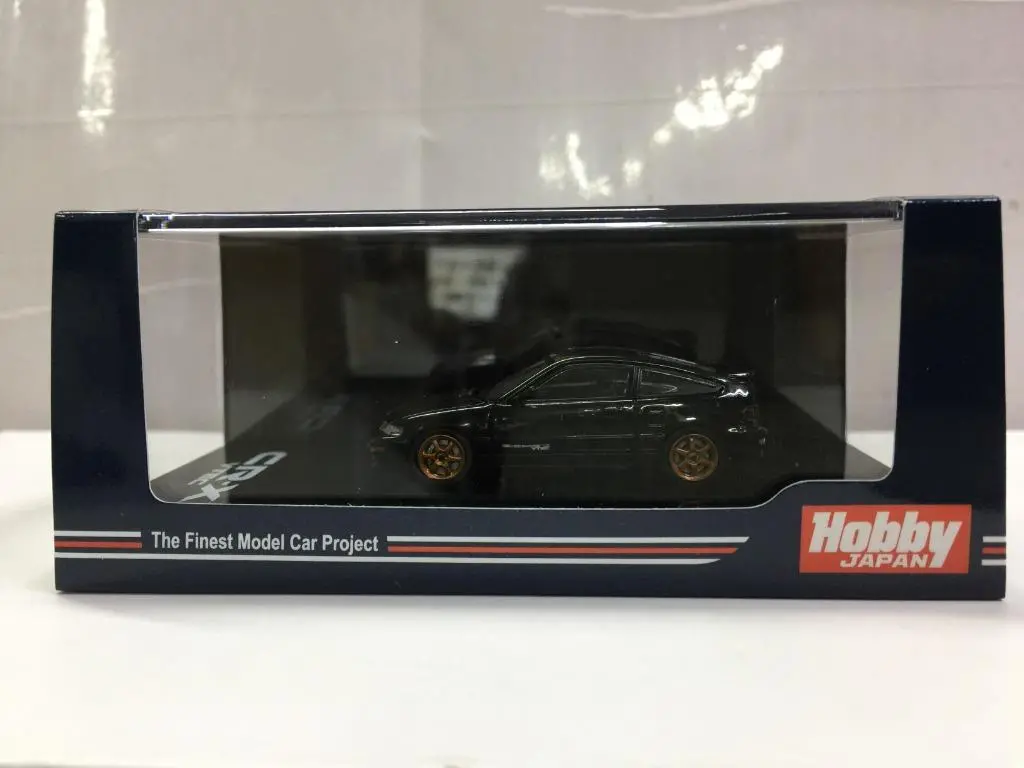 Hobby Japan 1/64 Honda Cr-X Sir Ef8 Customized Version Black (Hj641005rbk) (05266) (P15m-26) 1