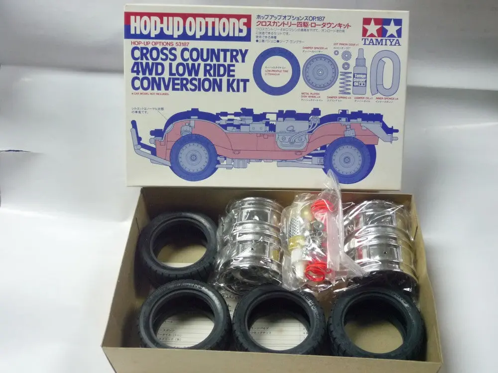 Tamiya 53187 Hop-Up Options Cross Country 1/10 4Wd Low Ride Conversion Kit (Buy) 1