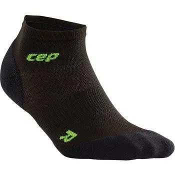 Cep Dynamic+Ultralight Low-Cut Sock Black/Green Woman 1