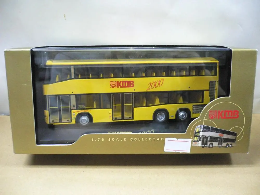 Drumwell 1/76 The Kowloon Motor Bus Kmb Bus 2000 296C Centroliner Millennium Factory Prototype Sample Dw10101 九巴 超時代巴士 黃色 (官倉) 1