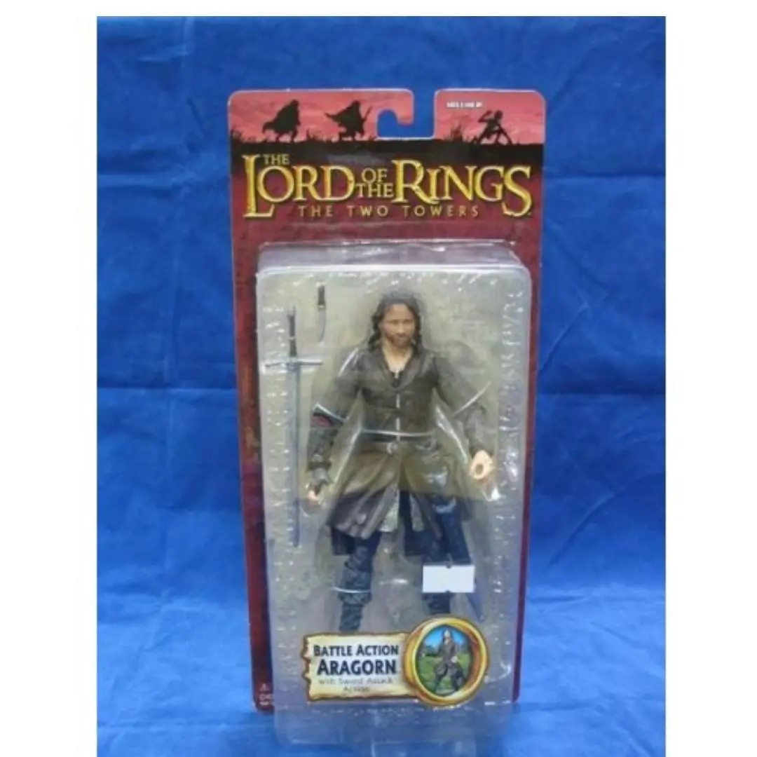 Toy Biz 81568 魔戒二部曲 雙城奇謀 亞拉岡 維高·摩天臣 The Lord Of The Rings The Two Towers Battle Action Aragorn With Sword Attack Action Viggo Mortensen (Lotr) 1