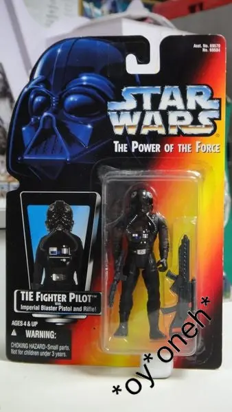 Kenner 星球大戰 Star Wars Power Of The Force Tie Fighter Pilot With Imperial Blaster Pistol And Rifle (Wkg-69584) B29715815 1