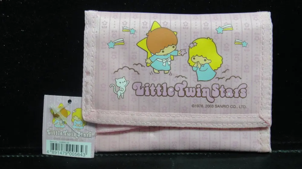 三麗鷗 雙子星 錢包 Sanrio Little Twin Stars Kiki &Amp; Lala Purse 00564 (Pa-0) 1