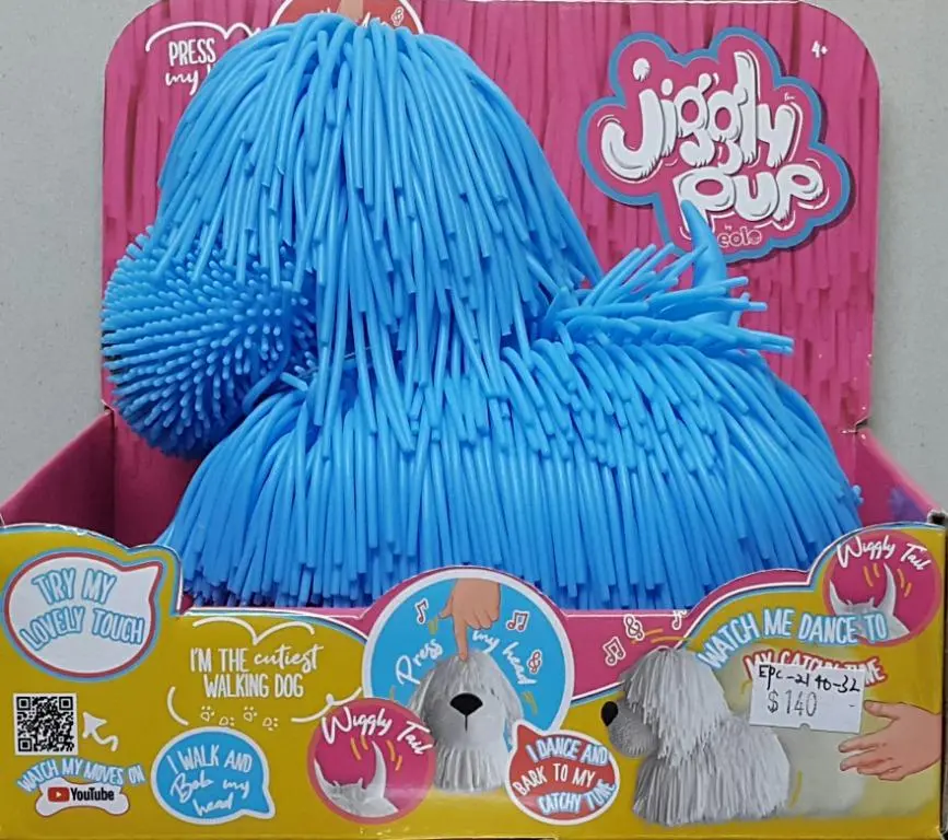Eolo 20337 搖頭擺尾汪星人 地拖狗 藍色 Jiggly Pup Blue Walking Dog (Epc-2140-32) L 1