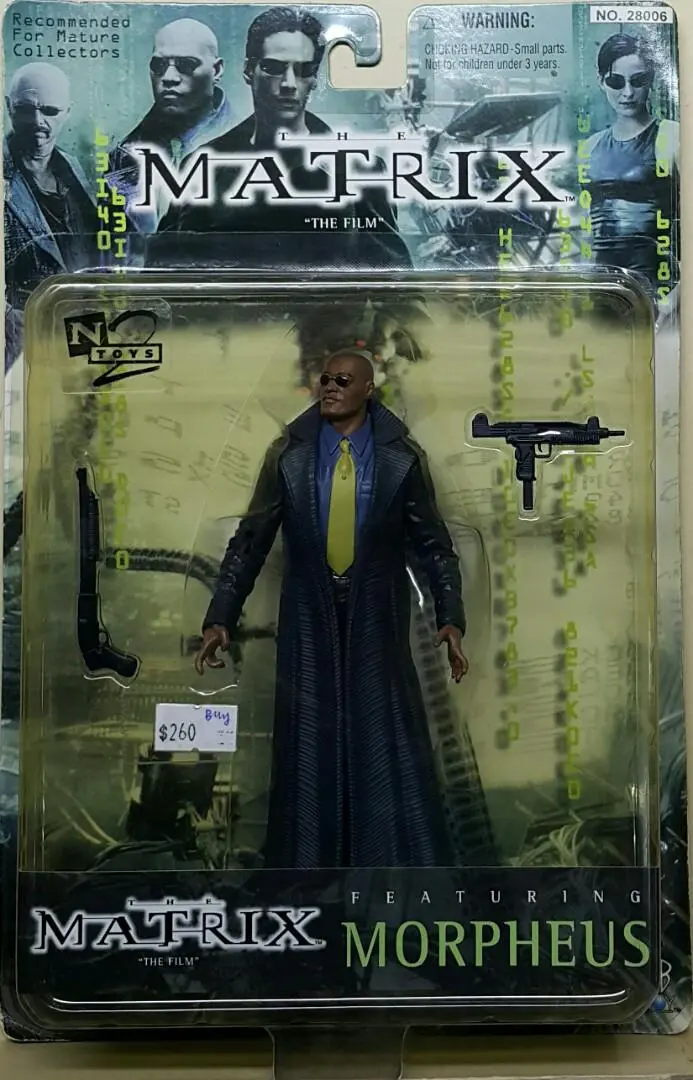 N2 Toys 28006 22世紀殺人網絡 摩菲士 羅蘭士·費斯賓 The Matrix "The Film" Morpheus Laurence Fishburne (Buy) L 1