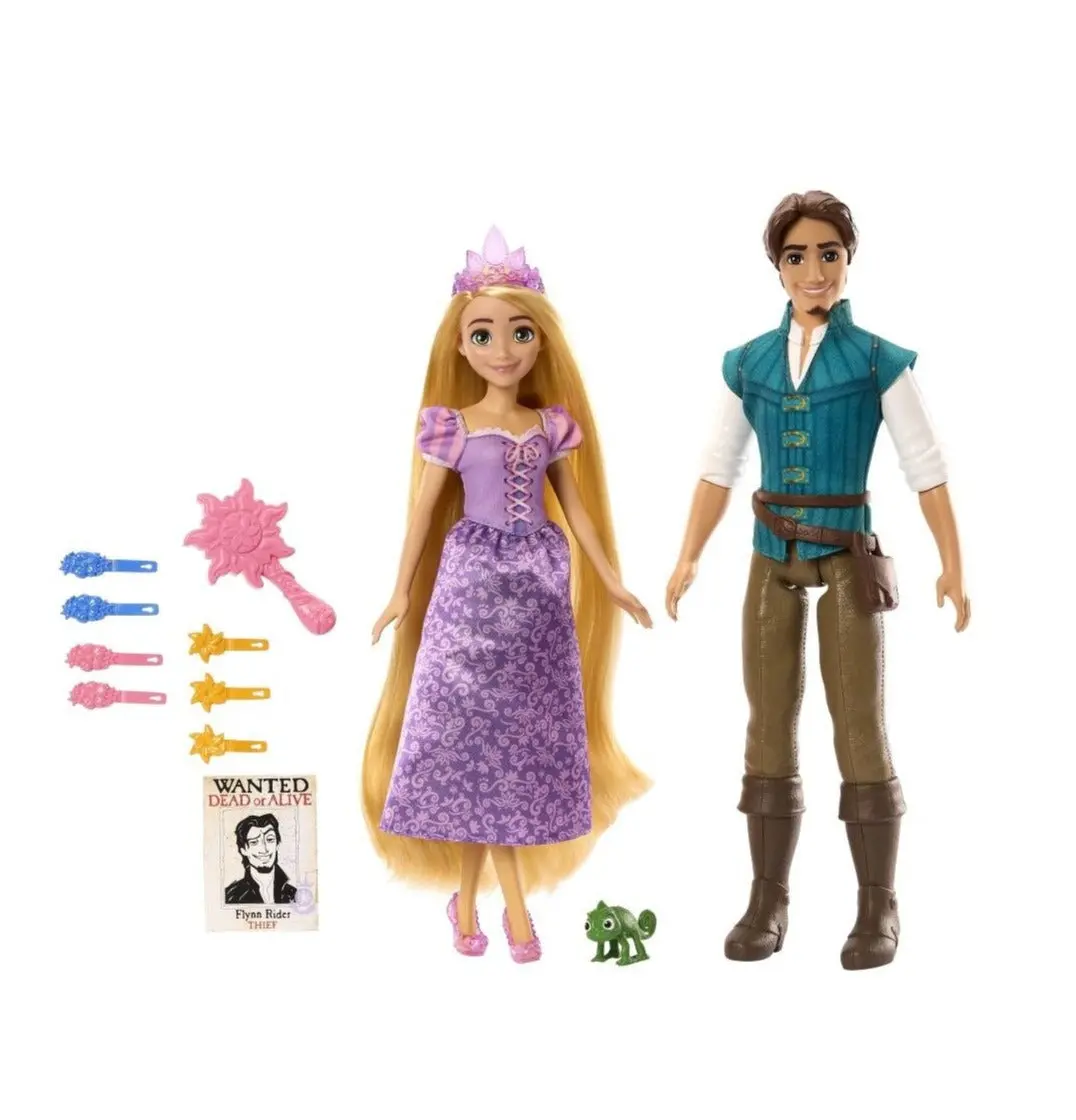 Disney Princess Rapunzel & Flynn Rider Adventure Set For Kids Ages 3+ 1