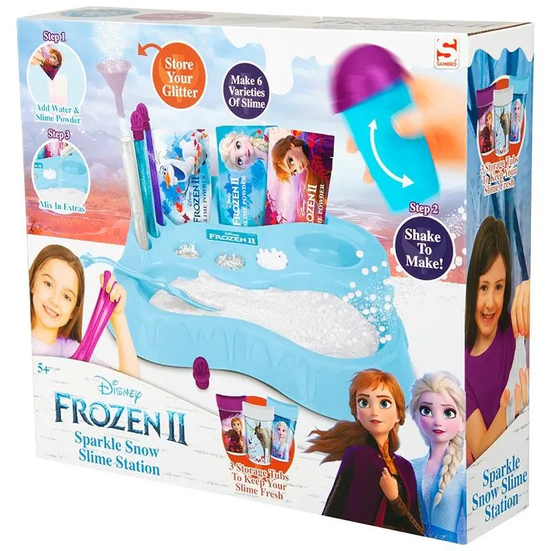 Disney Frozen 2 Sparkle Snow Slime Station 1
