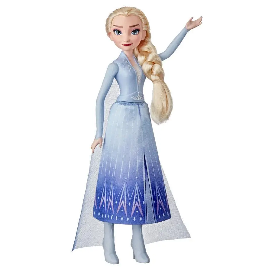 Disney Frozen 2 Elsa Fashion Doll With Long Blonde Hair, Skirt, And Shoes 1