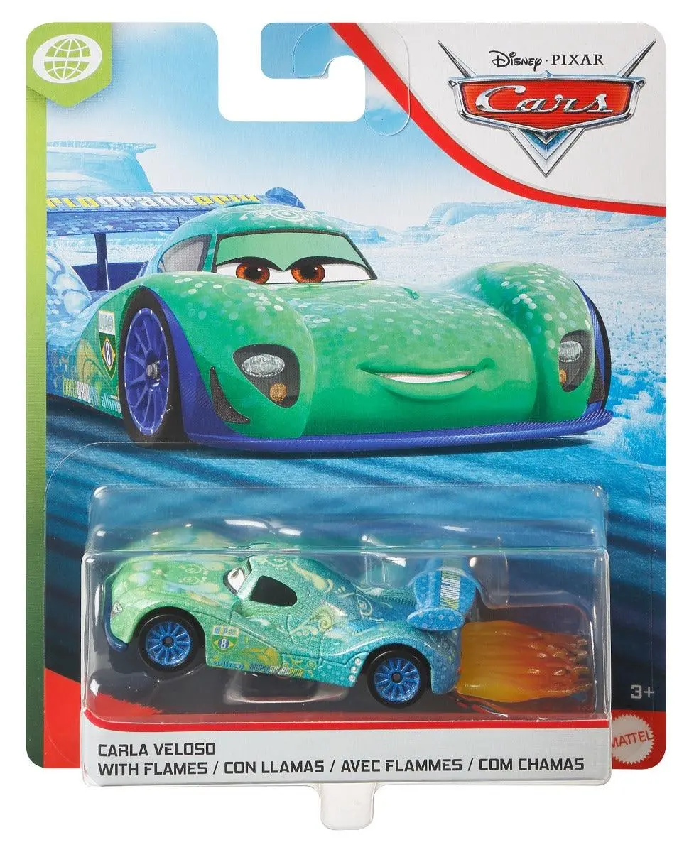 Disney Pixar Cars Carla Veloso With Flames 1