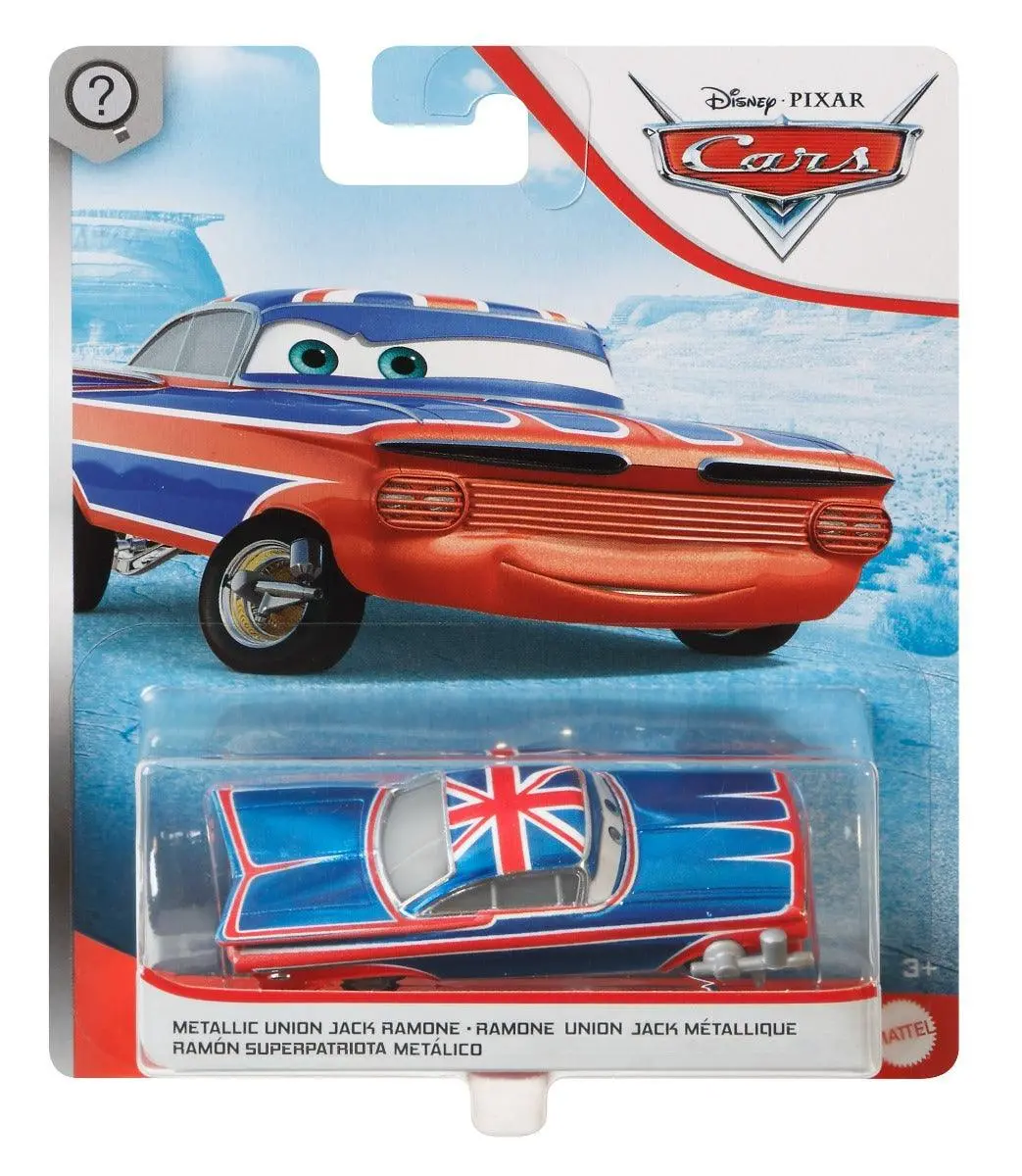 Disney Pixar Cars Metallic Union Jack Ramone 1