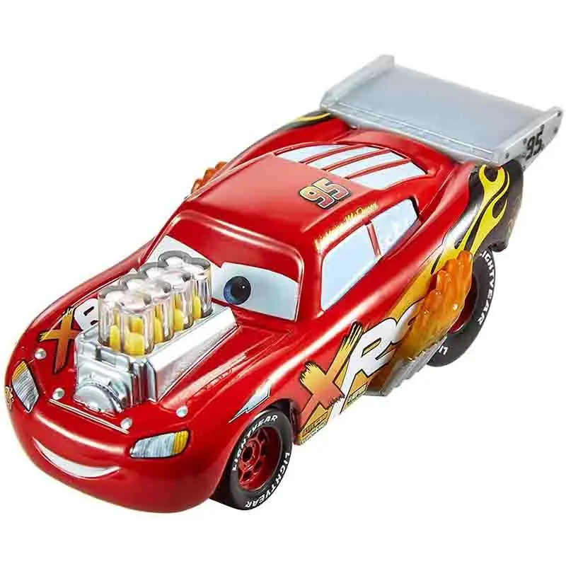Disney Pixar Cars Xrs Drag Racing Lightning Mcqueen 1
