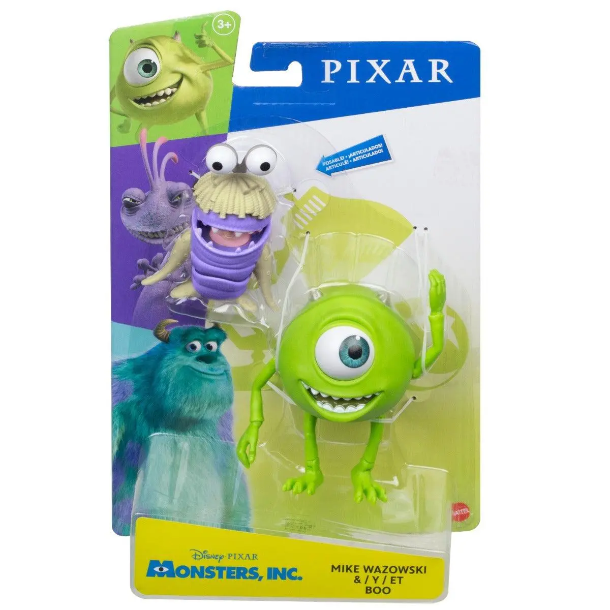 Disney Pixar Monsters, Inc. Mike Wazowski & Boo Figures 1
