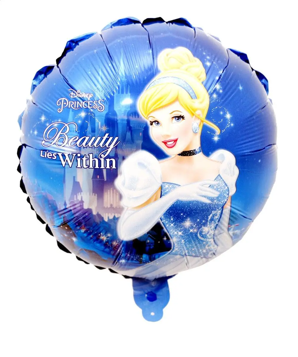 Disney Princess Cinderella Round Foil Balloon, Pack Of 1 1
