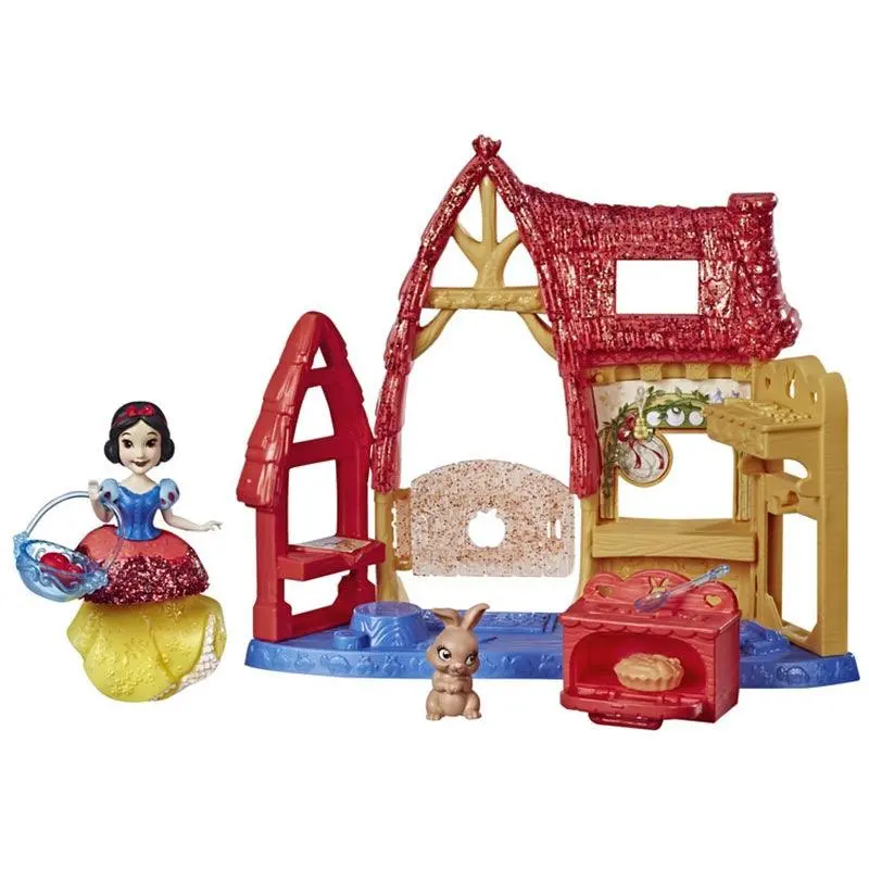 Disney Princess Cottage Kitchen And Snow White Doll, Royal Clips Fashion, One-Clip Skirt 1