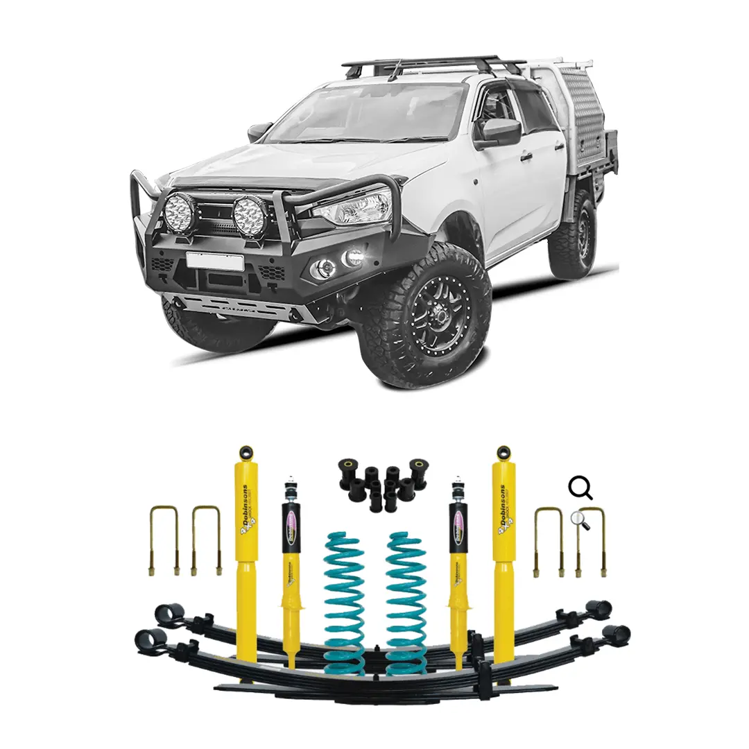 Dmax 2020+ Suspension Kit 50Mm Lift | Dobinsons Nitro Gas Twin Tube 1