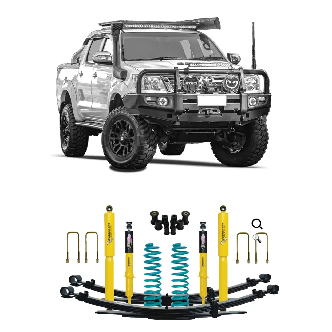 Hilux N70 Suspension Kit 50Mm | Dobinsons Twin Tube Nitro Gas 1