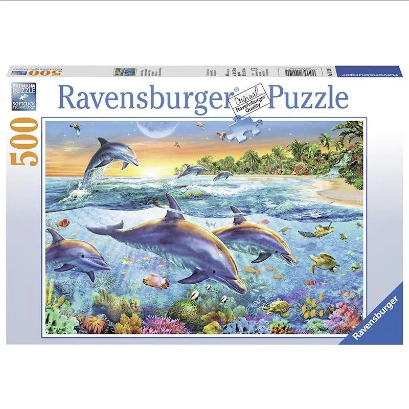 Dolphin Cove 500 Piece Puzzle 1