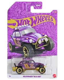 Hot Wheels 57Th Anniversary Pearl & Chrome 2024 'Volkswagen Baja Bug' Diecast Car 1