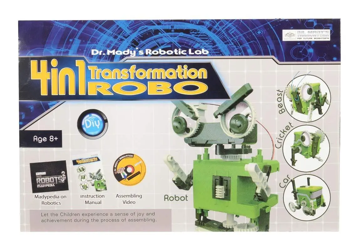 Dr. Mady 4 In 1 Transformation Robo 1