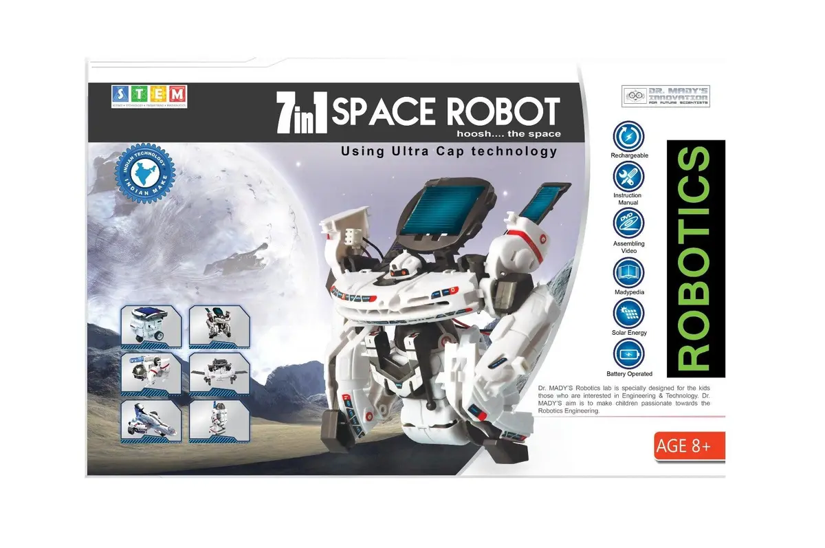 Dr. Mady 7 In 1 Space Robot 1