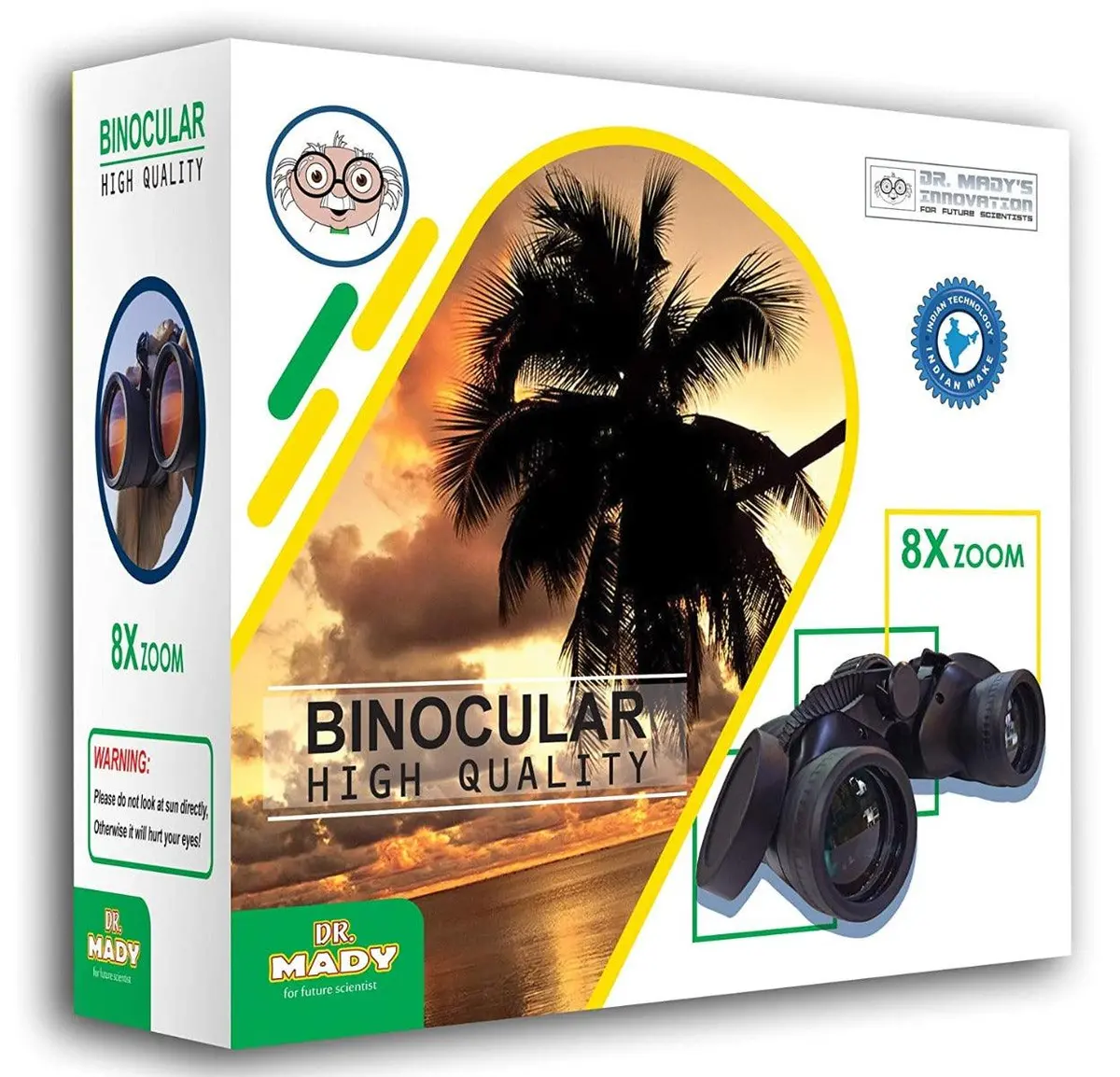 Dr. Mady Premium 8X Magnification Binoculars 1