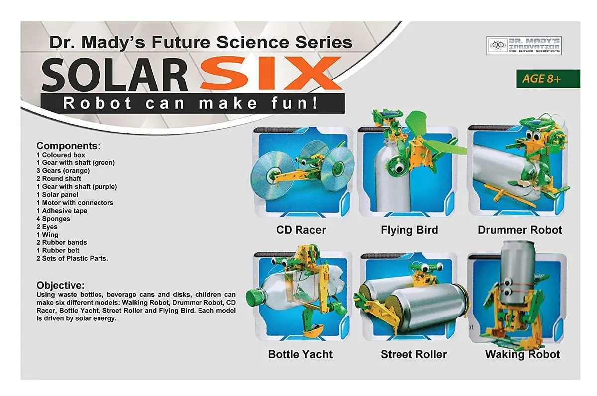 Dr. Mady Solar Six - Robot Can Make Fun 2