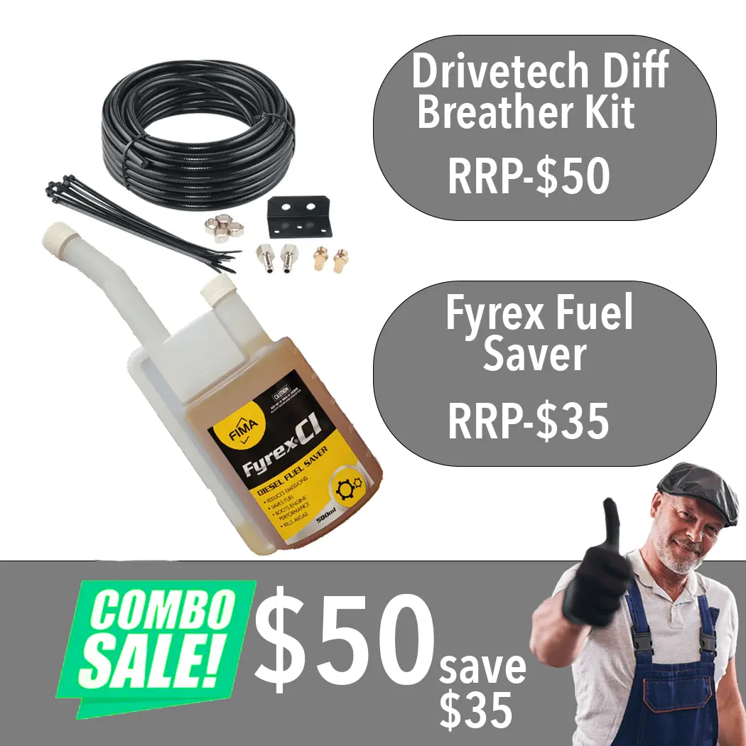 Eofys Drive Tech Diff Breather + Fyrex Diesel Fuel Saver 1