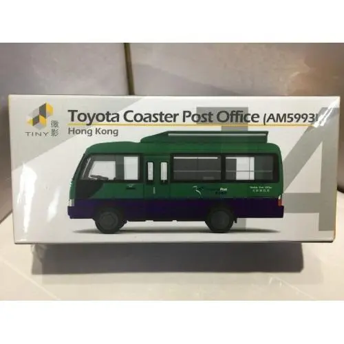 Toyeast Tiny City 14 Die-Cast Model Car Toyota Coaster Mobile Post Office Am5993 Atc64483 14372 (C920-169) 1