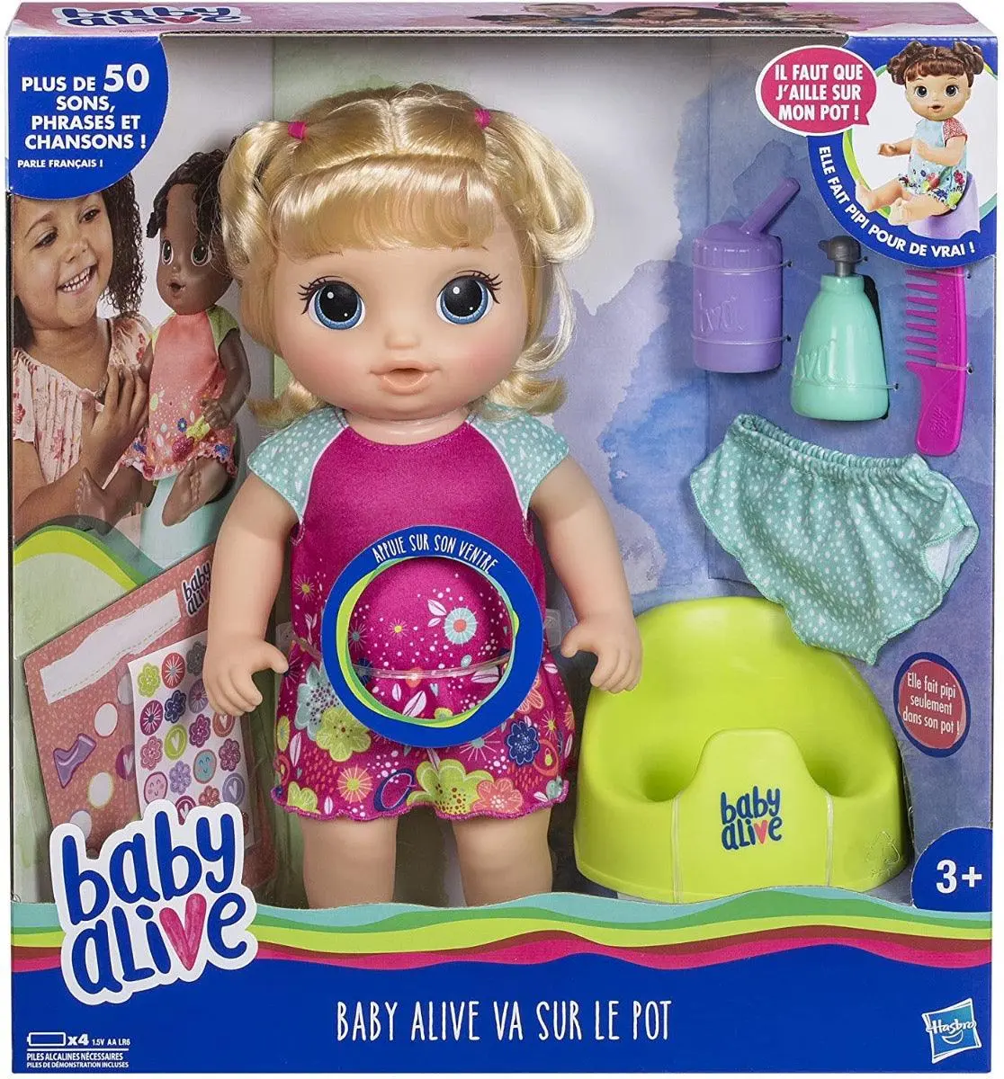 Baby Alive Potty Dance Baby Doll With Blonde Hair 1