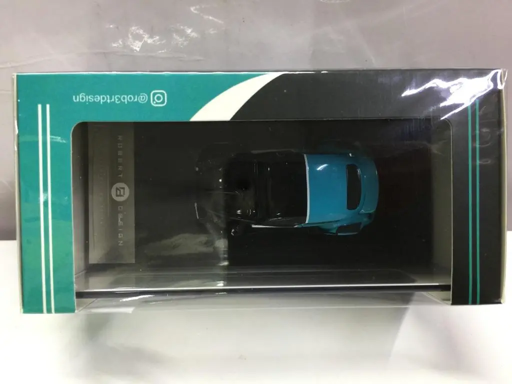 Inspire Model X Robert Design 1/64 Rwb Beetle Two Tone Blue With Black Body Diecast (Lb64008a) (C1123-201) 2